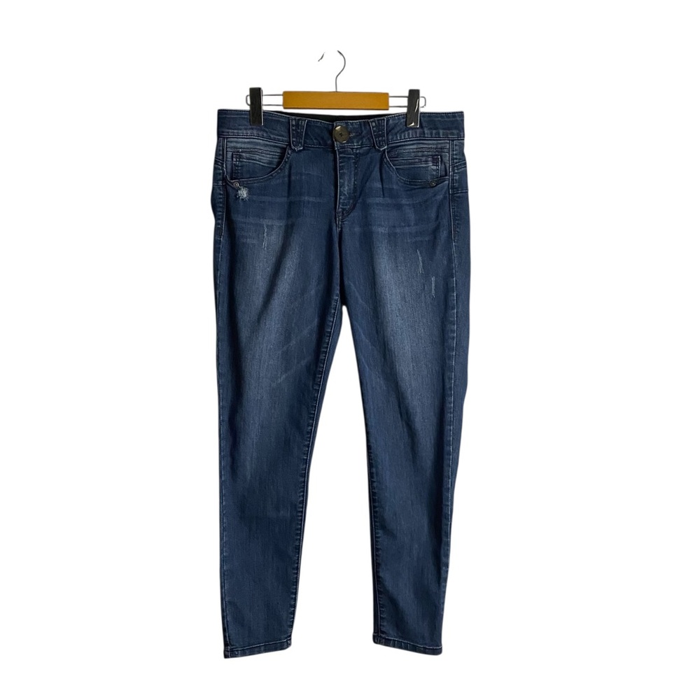 Democracy Women's Medium Indigo "Ab"solution Skinny Denim Jeans
